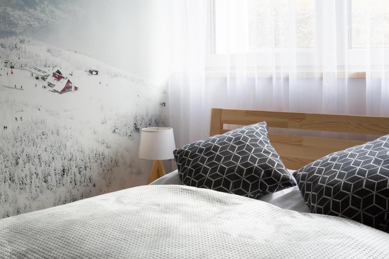 Apartament Z Garazem "Widok Na Skrzyczne" - Sloneczna Gora Szczyrk Kültér fotó